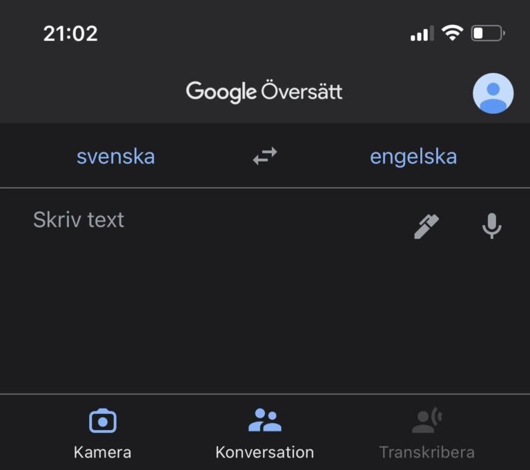 Google översätt via kameran - Översätt text från bild & kamera